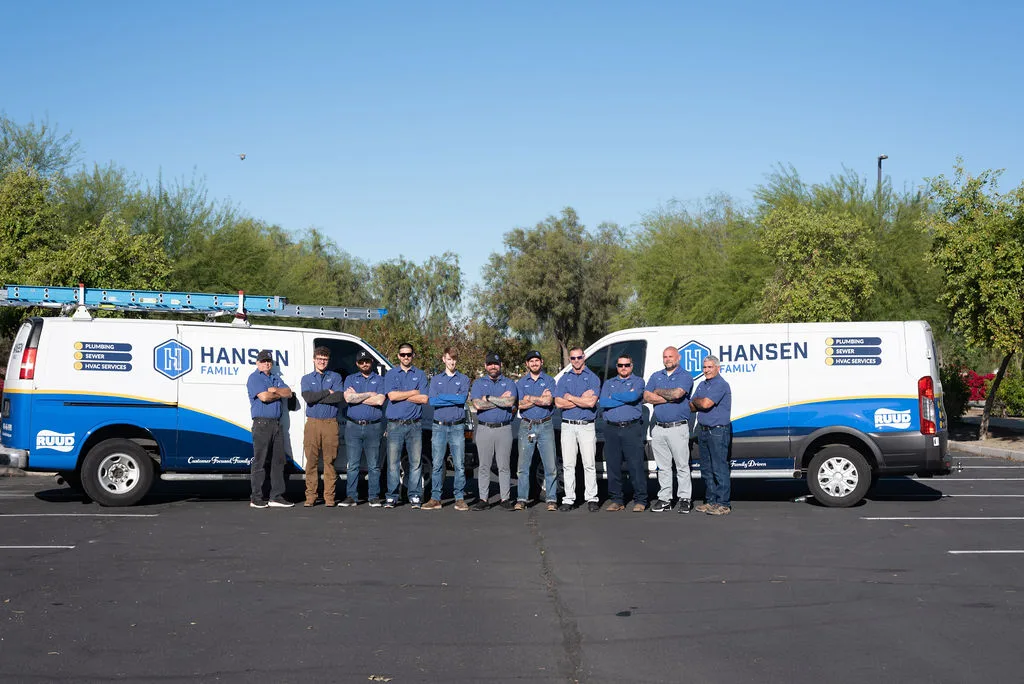 The Hansen Family team - providing water heater solutions