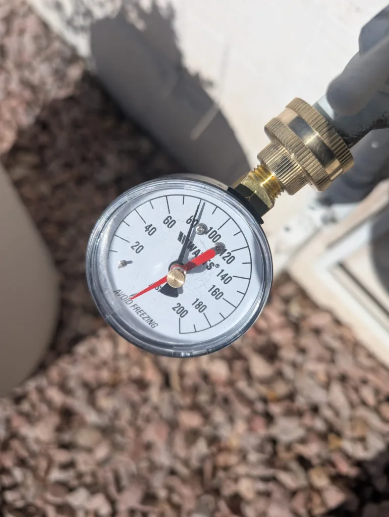 PRV installation in Mesa, AZ